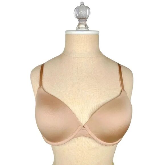 Calvin Klein Beige Bra size 36B Light Padding - Picture 1 of 16